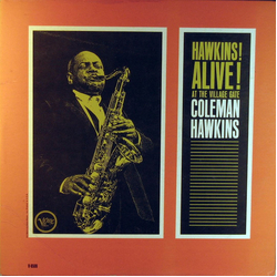 Coleman Hawkins Hawkins! Alive! At The Village Gate Vinyl LP USED