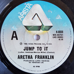 Aretha Franklin Jump To It USED VINYL 7INCH SINGLE 45 RPM