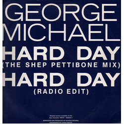 George Michael Hard Day (The Shep Pettibone Mix) USED VINYL 12INCH 33 S RPM
