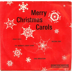 Various Merry Christmas Carols USED VINYL 7INCH 33 S RPM LIMITED EDITION