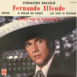 Fernando Allende Corazon Salvaje Vinyl LP USED