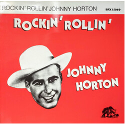 Johnny Horton Rockin' Rollin' Johnny Horton Vinyl LP USED