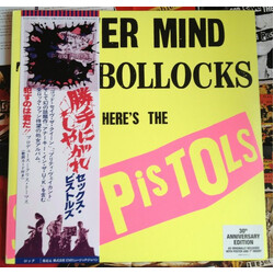 Sex Pistols Never Mind The Bollocks Here's The Sex Pistols Vinyl LP USED