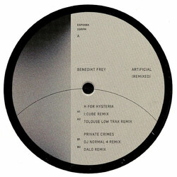 Benedikt Frey Artificial (Remixed) USED VINYL 12INCH