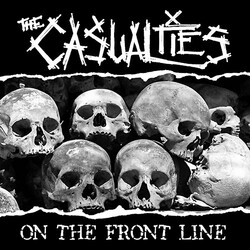 The Casualties On The Front Line Vinyl LP USED