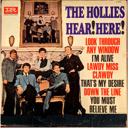 The Hollies Hear! Here! Vinyl LP USED