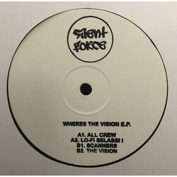 Various Where's The Vision E.P. USED VINYL 12INCH 33 S RPM EP LIMITED EDITION WHITE LABEL