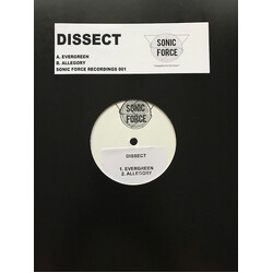 Dissect (2) Evergreen / Allegory USED VINYL 12INCH 45 RPM SINGLE WHITE LABEL