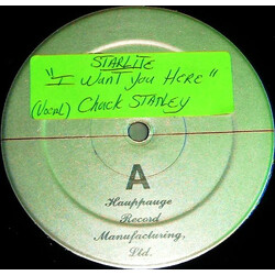 Chuck Stanley I Want You Here USED VINYL 12INCH 33 S RPM TEST PRESSING