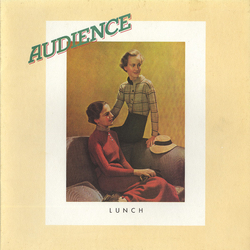 Audience (2) Lunch Vinyl LP USED
