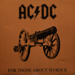 AC/DC For Those About To Rock We Salute You Vinyl LP USED