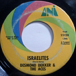 Desmond Dekker & The Aces Israelites USED VINYL 7INCH 45 RPM SINGLE
