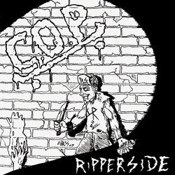 C.O.P (2) Ripperside USED VINYL 7INCH 33 S RPM