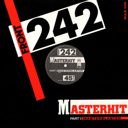 Front 242 Masterhit USED VINYL 12INCH 33 S RPM 45 RPM STEREO