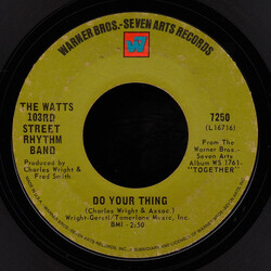 Charles Wright & The Watts 103rd St Rhythm Band Do Your Thing / A Dance, A Kiss And A Song USED VINYL 7INCH 45 RPM SINGLE STYRENE