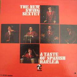 The New Swing Sextet A Taste Of Spanish Harlem Vinyl LP USED