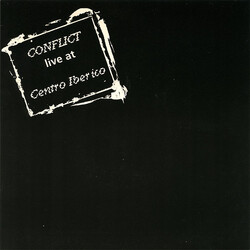 Conflict (2) Live At Centro Iberico USED VINYL 7INCH EP REISSUE