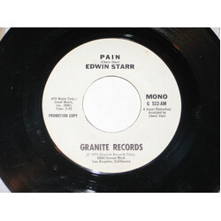 Edwin Starr Pain USED VINYL 7INCH 45 RPM PROMO