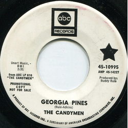 The Candymen Georgia Pines Vinyl 7" USED