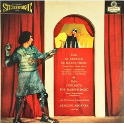 Manuel de Falla / Ataúlfo Argenta / Orquesta Nacional De España Concerto For Harpsichord, Flute, Oboe, Clarinet, Violin and Cello - El Retablo De Maes