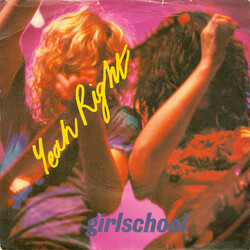 Girlschool Yeah Right USED VINYL 7INCH 45 RPM SINGLE STEREO