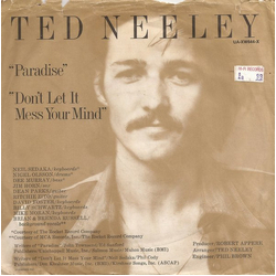 Ted Neeley Paradise Vinyl 7" USED