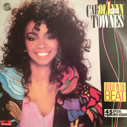 Carol Lynn Townes Believe In The Beat USED VINYL 12INCH 45 RPM MAXI-SINGLE LIMITED EDITION