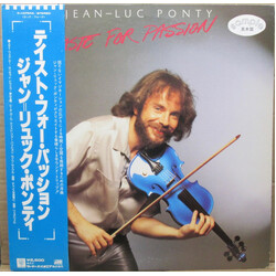 Jean-Luc Ponty A Taste For Passion Vinyl LP USED