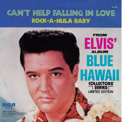 Elvis Presley / The Jordanaires Can't Help Falling In Love / Rock-A-Hula Baby USED VINYL 7INCH 45 RPM SINGLE LIMITED EDITION REISSUE MONO