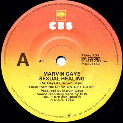 Marvin Gaye Sexual Healing USED VINYL 7INCH 45 RPM SINGLE