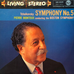 Pyotr Ilyich Tchaikovsky / Pierre Monteux / Boston Symphony Orchestra Symphony No. 5 Vinyl LP USED
