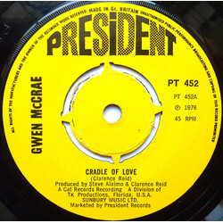 Gwen McCrae Cradle Of Love USED VINYL 7INCH
