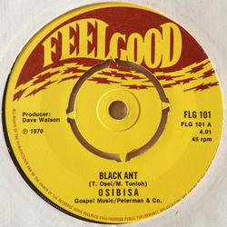 Osibisa Black Ant Vinyl 7" USED