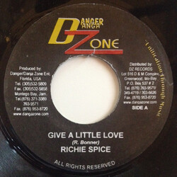 Richie Spice / Romeo J Give A Little Love / I Saw Heaven USED VINYL 7INCH 45 RPM