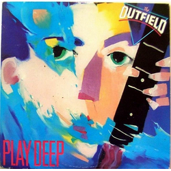 The Outfield Play Deep Vinyl LP USED
