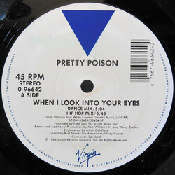 Pretty Poison When I Look Into Your Eyes VINYL 12" USED