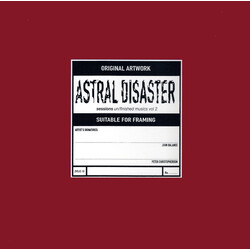 Coil Astral Disaster Sessions Un/Finished Musics Vol. 2 Vinyl LP USED