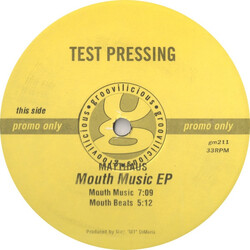 Matthaus Mouth Music EP USED VINYL 12INCH 33 S RPM EP PROMO TEST PRESSING