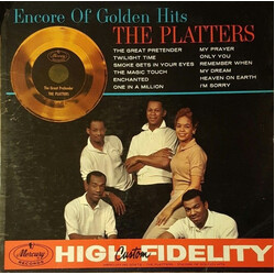 The Platters Encore Of Golden Hits Vinyl LP USED