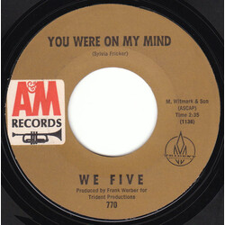 We Five You Were On My Mind / Small World USED VINYL 7INCH 45 RPM SINGLE STYRENE