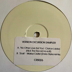 Clarice Labbe / Ennio Styles Version Excursion Sampler USED VINYL 12INCH 45 RPM SAMPLER WHITE LABEL