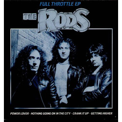 The Rods Full Throttle EP USED VINYL 12INCH 45 RPM EP