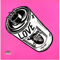 Love Battery Dayglo Vinyl LP USED