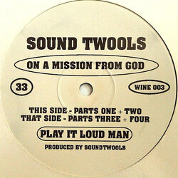 Soundtwools On A Mission From God USED VINYL 12INCH 33 S RPM