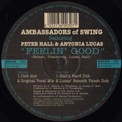 Ambassadors Of Swing / Peter Hall / Antonia Lucas Feelin' Good USED VINYL 12INCH 33 S RPM