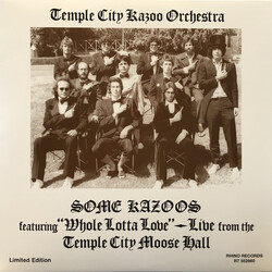 Temple City Kazoo Orchestra Some Kazoos USED VINYL 7INCH 45 RPM EP LIMITED EDITION REISSUE