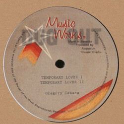 Gregory Isaacs Temporary Lover USED VINYL 12INCH 45 RPM