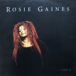 Rosie Gaines I Want U Vinyl 12" USED