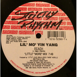 Lil Mo' Yin Yang Reach USED VINYL 12INCH 33 S RPM