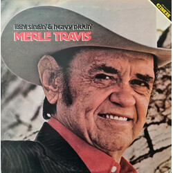 Merle Travis Light Singin' & Heavy Pickin' Vinyl LP USED